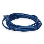 Picture of 40ft Blue CAT 5E PVC Ethernet Cable Snagless Bubble Boot RJ-45 M/M