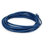 Picture of 40ft Blue CAT 5E PVC Ethernet Cable Snagless Bubble Boot RJ-45 M/M