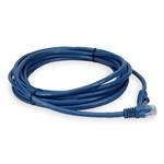 Picture of 40ft Blue CAT 5E PVC Ethernet Cable Snagless Bubble Boot RJ-45 M/M