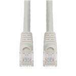 Picture of 40ft White CAT 6 PVC Ethernet Cable Snagless Bubble Boot RJ-45 M/M