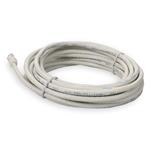 Picture of 40ft White CAT 6 PVC Ethernet Cable Snagless Bubble Boot RJ-45 M/M