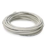 Picture of 40ft White CAT 6 PVC Ethernet Cable Snagless Bubble Boot RJ-45 M/M