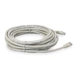 Picture of 40ft White CAT 6 PVC Ethernet Cable Snagless Bubble Boot RJ-45 M/M
