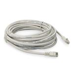 Picture of 40ft White CAT 6 PVC Ethernet Cable Snagless Bubble Boot RJ-45 M/M