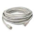 Picture of 40ft White CAT 6 PVC Ethernet Cable Snagless Bubble Boot RJ-45 M/M