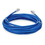 Picture of 40ft Blue CAT 6 Plenum-Rated Ethernet Cable Snagless Bubble Boot RJ-45 M/M