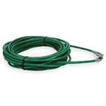 Picture of 40ft Green CAT 6 Shielded PVC Ethernet Cable Snagless Easy Clear Boot RJ-45 M/M