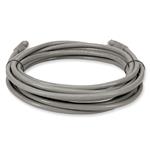Picture of 40ft Gray CAT 6 Shielded PVC Ethernet Cable Snagless Easy Clear Boot RJ-45 M/M