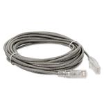 Picture of 40ft Gray CAT 6 Slim PVC Ethernet Cable Snagless Clear-Claw RJ-45 M/M