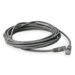 Picture of 45ft Gray CAT 5E PVC Ethernet Cable Snagless Bubble Boot RJ-45 M/M