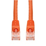 Picture of 45ft Orange CAT 5E PVC Ethernet Cable Snagless Bubble Boot RJ-45 M/M