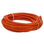 Picture of 45ft Orange CAT 6A PVC Ethernet Cable Snagless Bubble Boot RJ-45 M/M