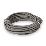 Picture of 45ft Gray CAT 6A Shielded PVC Ethernet Cable Snagless Easy Clear Boot RJ-45 M/M