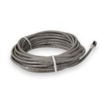 Picture of 45ft Gray CAT 6A Shielded PVC Ethernet Cable Snagless Easy Clear Boot RJ-45 M/M