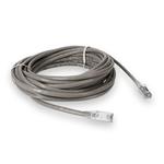 Picture of 45ft Gray CAT 6A Shielded PVC Ethernet Cable Snagless Easy Clear Boot RJ-45 M/M