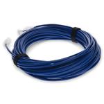 Picture of 45ft Blue CAT 6 Slim PVC Ethernet Cable Snagless Clear-Claw RJ-45 M/M