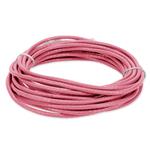 Picture of 45ft Pink CAT 6 Slim PVC Ethernet Cable Snagless Clear-Claw RJ-45 M/M