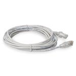 Picture of 45ft White CAT 6 Slim PVC Ethernet Cable Snagless Clear-Claw RJ-45 M/M