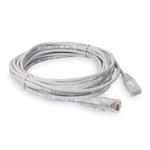Picture of 45ft White CAT 6 Slim PVC Ethernet Cable Snagless Clear-Claw RJ-45 M/M