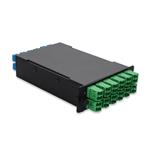 Picture of 4-Bay Cassette 24-Fiber 12 Duplex CS In, 12 ALC Duplex Out, Single-mode Duplex OS2