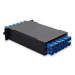 Picture of 4-Bay Cassette 24-Fiber 12 Duplex CS In, 12 LC Duplex Out, Single-mode Duplex OS2