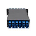 Picture of 4-Bay Cassette 24-Fiber 12 Duplex CS In, 12 LC Duplex Out, Single-mode Duplex OS2