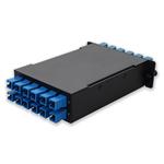 Picture of 4-Bay Cassette 24-Fiber 12 Duplex CS In, 12 LC Duplex Out, Single-mode Duplex OS2