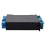 Picture of 4-Bay Cassette 24-Fiber 12 Duplex CS In, 12 LC Duplex Out, Single-mode Duplex OS2