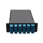Picture of 4-Bay Cassette 24-Fiber 12 Duplex CS In, 12 LC Duplex Out, Single-mode Duplex OS2