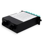 Picture of Cassette for 4-Bay Patch Panel, 2 MPO In, 12 LC Duplex Out, Multi-mode Duplex OM4, Type B