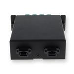 Picture of 4-Bay Cassette 2x 12-Fiber MPO In, 8 LC Duplex Out, Multi-mode Duplex OM4