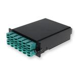Picture of 4-Bay Cassette 3x 12-Fiber MPO In, 12 LC Duplex Out, Multi-mode Duplex OM4