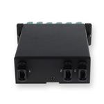 Picture of 4-Bay Cassette 3x 12-Fiber MPO In, 12 LC Duplex Out, Multi-mode Duplex OM4