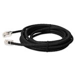 Picture of 4ft Black CAT 6 PVC Ethernet Cable Non-Booted RJ-45 M/M