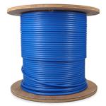 Picture of 500ft Non-Terminated Blue CAT 6A Shielded Plenum-Rated Bulk Cable
