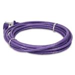 Picture of 50ft Purple CAT 6 PVC Ethernet Cable Snagless Easy Clear Boot TAA RJ-45 M/M