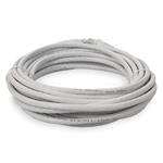 Picture of 50ft White CAT 6A PVC Ethernet Cable Snagless Bubble Boot RJ-45 M/M