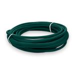 Picture of 50ft Green CAT 6A Plenum-Rated Ethernet Cable Snagless Bubble Boot RJ-45 M/M