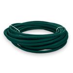 Picture of 50ft Green CAT 6A Plenum-Rated Ethernet Cable Snagless Bubble Boot RJ-45 M/M