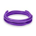 Picture of 50ft Violet CAT 6 Shielded PVC Ethernet Cable Snagless Easy Clear Boot RJ-45 M/M