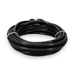 Picture of 50ft Black CAT 6 PVC Ethernet Cable Snagless Easy Boot RJ-45 M/M