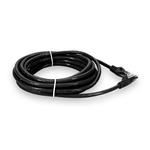 Picture of 50ft Black CAT 6 PVC Ethernet Cable Snagless Easy Boot RJ-45 M/M