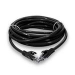 Picture of 50ft Black CAT 6 PVC Ethernet Cable Snagless Easy Boot RJ-45 M/M