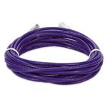 Picture of 50ft RJ-45 (Male) to RJ-45 (Male) Straight Purple Cat6A Slim UTP PVC Copper Patch Cable