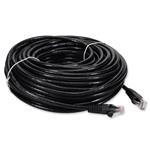 Picture of 56ft Black CAT 6 PVC Ethernet Cable Snagless Bubble Boot RJ-45 M/M