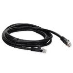 Picture of 5ft Black CAT 6 PVC Ethernet Cable Snagless Bubble Boot RJ-45 M/M