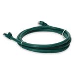 Picture of 5ft Green CAT 6A PVC Ethernet Cable Snagless Bubble Boot RJ-45 M/M