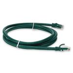 Picture of 5ft Green CAT 6A PVC Ethernet Cable Snagless Bubble Boot RJ-45 M/M