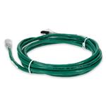 Picture of 5ft Green CAT 6A Shielded PVC Ethernet Cable Snagless Easy Clear Boot RJ-45 M/M