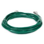 Picture of 5ft Green CAT 6A Shielded PVC Ethernet Cable Snagless Easy Clear Boot RJ-45 M/M